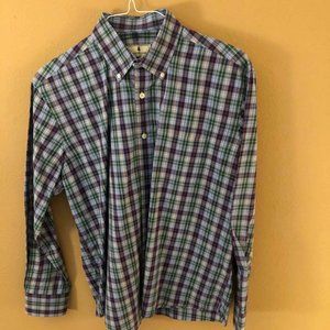 Southern Pines Men's Long Sleeve Button-up Shirt